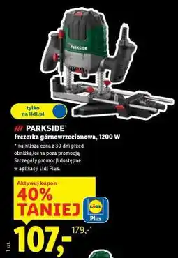Lidl Parkside Frezarka górnowrzecionowa 1200 W oferta