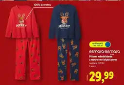 Lidl Piżama młodzieżowa z motywem świątecznym oferta