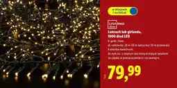 Lidl Łańcuch lub girlanda, 1000 diod LED oferta