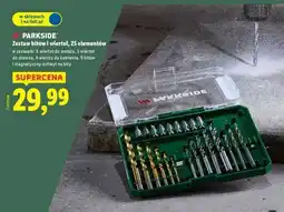 Lidl PARKSIDE Zestaw bitów i wierteł, 25 elementów oferta