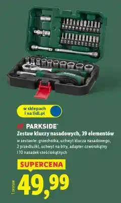Lidl PARKSIDE Zestaw kluczy nasadowych, 39 elementów oferta