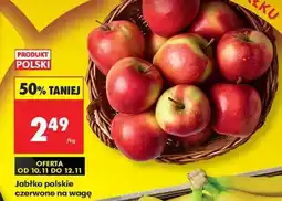 Biedronka Jabłko polskie czerwone na wage oferta