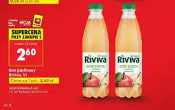 Biedronka Sok jabłkowy Riviva, 1l oferta
