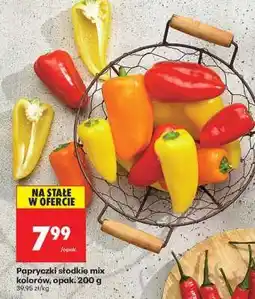 Biedronka Papryczki słodkie mix kolorów, opak. 200 g oferta