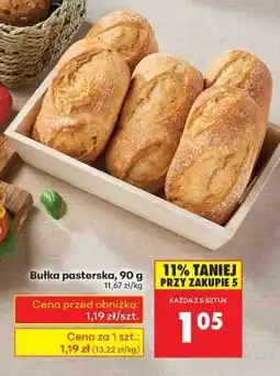 Biedronka Bułka pasterska, 90 g oferta