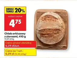 Biedronka Chleb orkiszowy z ziarnami, 410 g oferta