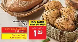 Biedronka Bułka z dynią, 70 g oferta