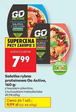 Biedronka Sałatka rybna proteinowa Go Active, 160 g oferta