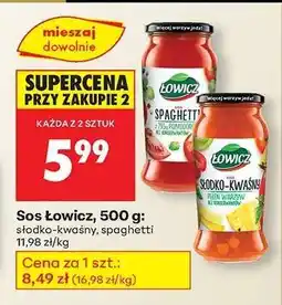 Biedronka Sos Łowicz, 500 g oferta