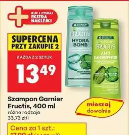Biedronka Szampon Garnier Fructis 400 ml oferta