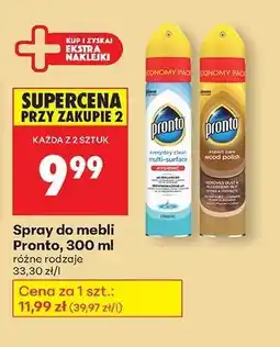 Biedronka Spray do mebli Pronto, 300 ml oferta