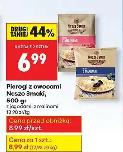 Biedronka Pierogi z owocami Nasze Smaki 500 g oferta
