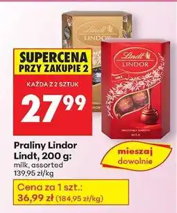Biedronka Praliny Lindor Lindt 200 g oferta