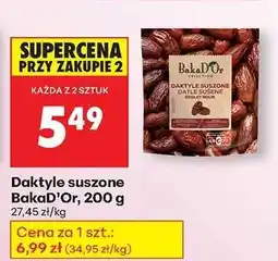Biedronka Daktyle suszone BakaD’Or, 200 g oferta