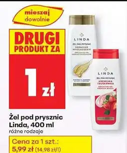 Biedronka Żel pod prysznic Linda, 400 ml oferta