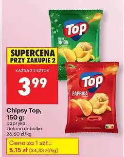 Biedronka Chipsy Top oferta