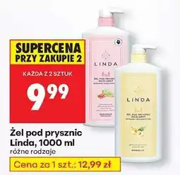 Biedronka Żel pod prysznic Linda, 1000 ml oferta