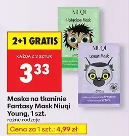 Biedronka Maska na tkaninie Fantasy Mask Niuqi Young , 1 szt oferta