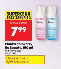 Biedronka Pianka do twarzy Be Beauty, 150 ml oferta