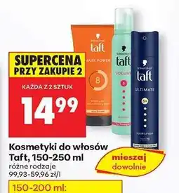 Biedronka Kosmetyki do włosów Taft, 150-250 ml oferta