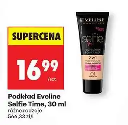 Biedronka Podkład Eveline Selfie Time, 30 ml oferta