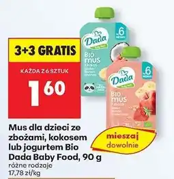 Biedronka Bio Dada Baby Food oferta