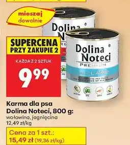 Biedronka Karma dla psa Dolina Noteci, 800 g oferta