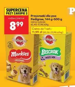 Biedronka Przysmaki dla psa Pedigree 144 g 500 g oferta