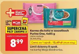 Biedronka Purina One, 4x85 g oferta