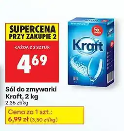 Biedronka Sól do zmywarki Kraft 2 kg oferta