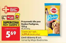 Biedronka Przysmaki dla psa Rodeo Pedigree , 123 g oferta
