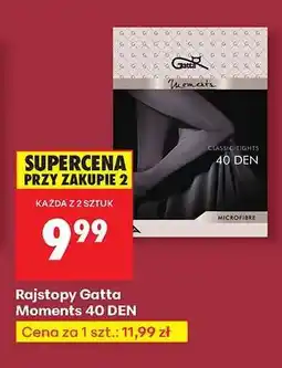 Biedronka Rajstopy Gatta Moments 40 DEN oferta