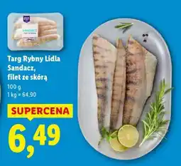 Lidl TARG RYBNY LIDLA Sandacz filet ze skórą oferta