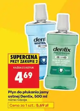 Biedronka Płyn do płukania jamy ustnej Dentix, 500 ml oferta