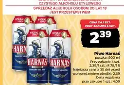 Netto Piwo Harnaś Jasne Pełne oferta