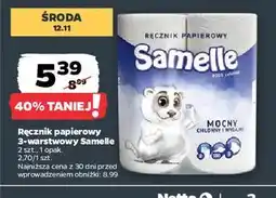 Netto Ręcznik papierowy mocny Samelle oferta