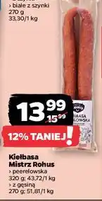 Netto Kiełbasa z gęsiną Mistrz Rohus oferta