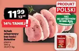 Netto Schab wieprzowy bez kości plastry Sokołów oferta