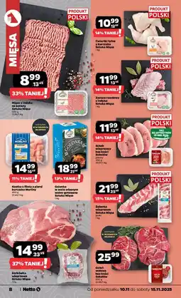 Netto Mięso z indyka na kotlety Sztuka Mięsa Netto oferta