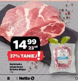 Netto Karkówka wieprzowa Sztuka Mięsa Netto oferta