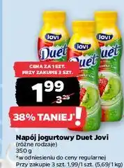 Netto Jogurt truskawka-kiwi Jovi Duet oferta