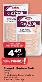 Netto Szynka królewiecka Silesia Duda oferta