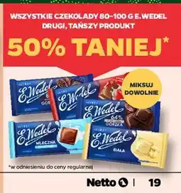 Netto Czekolada biała E. Wedel oferta