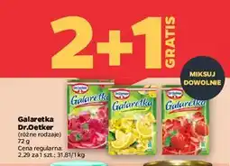 Netto Galaretka truskawkowa Dr. Oetker oferta