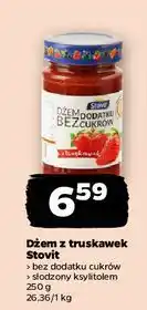 Netto Dżem truskawkowy bez dodatku cukru Stovit oferta