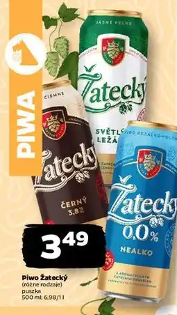 Netto Piwo Zatecky 0% oferta