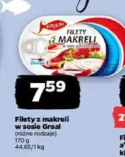 Netto Filety z makreli w sosie pomidorowym Graal oferta