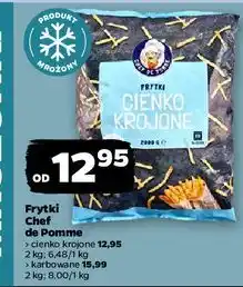 Netto Frytki karbowane Chef De Pomme oferta