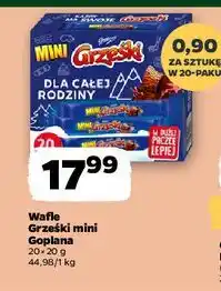 Netto Wafelek kakaowy Grześki Mini oferta