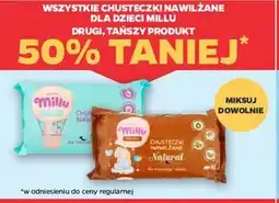 Netto Chusteczki nawilżane natural Millu oferta